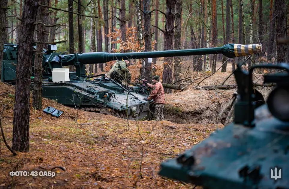 German-delivered PzH 2000 from ex-Qatari stocks