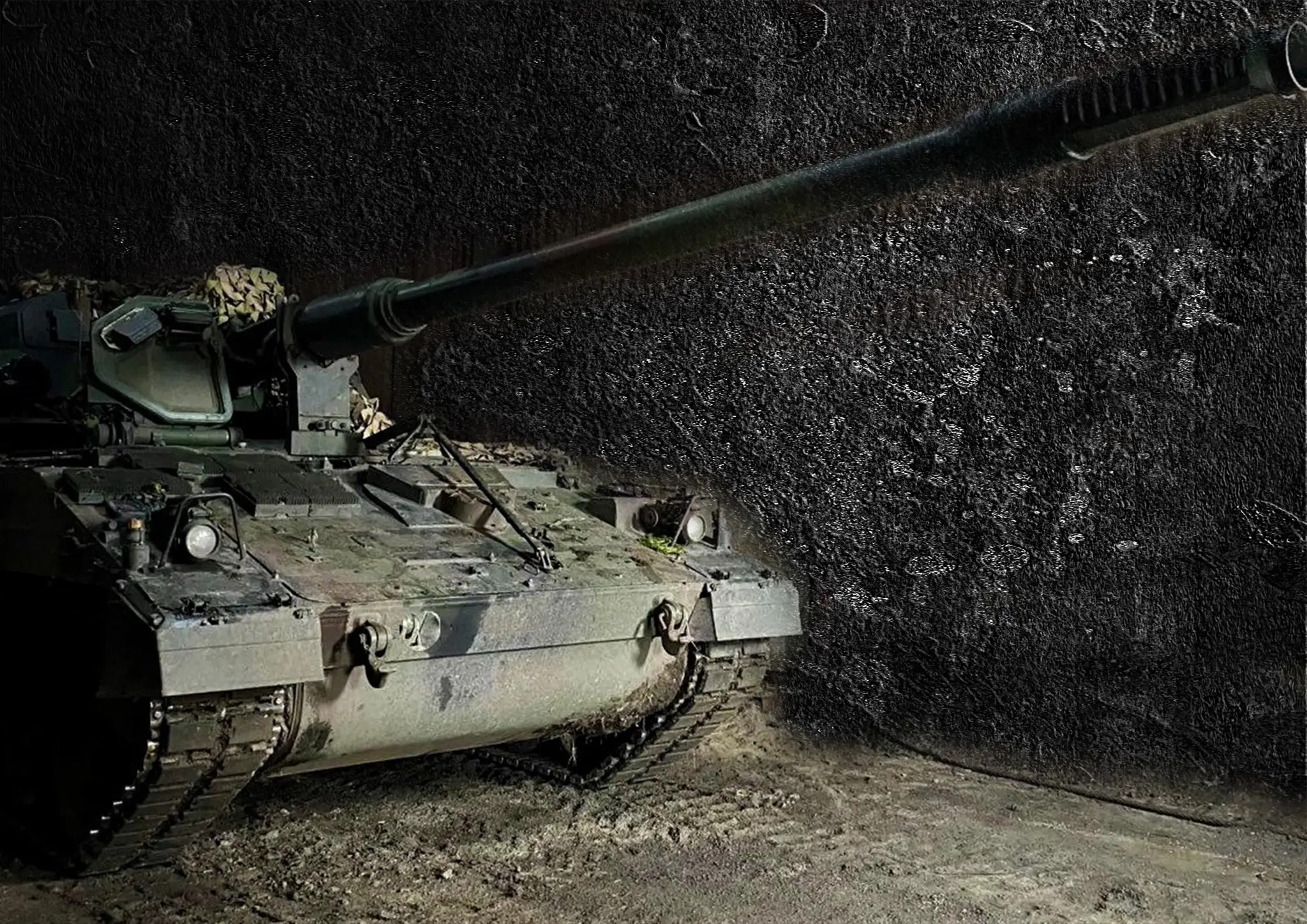 A PzH 2000 somewhere in Ukraine