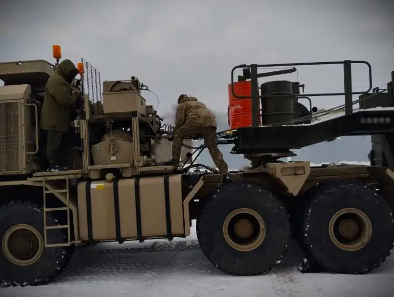 HX81 in service with the 146th Separate Repair and Recovery Regiment