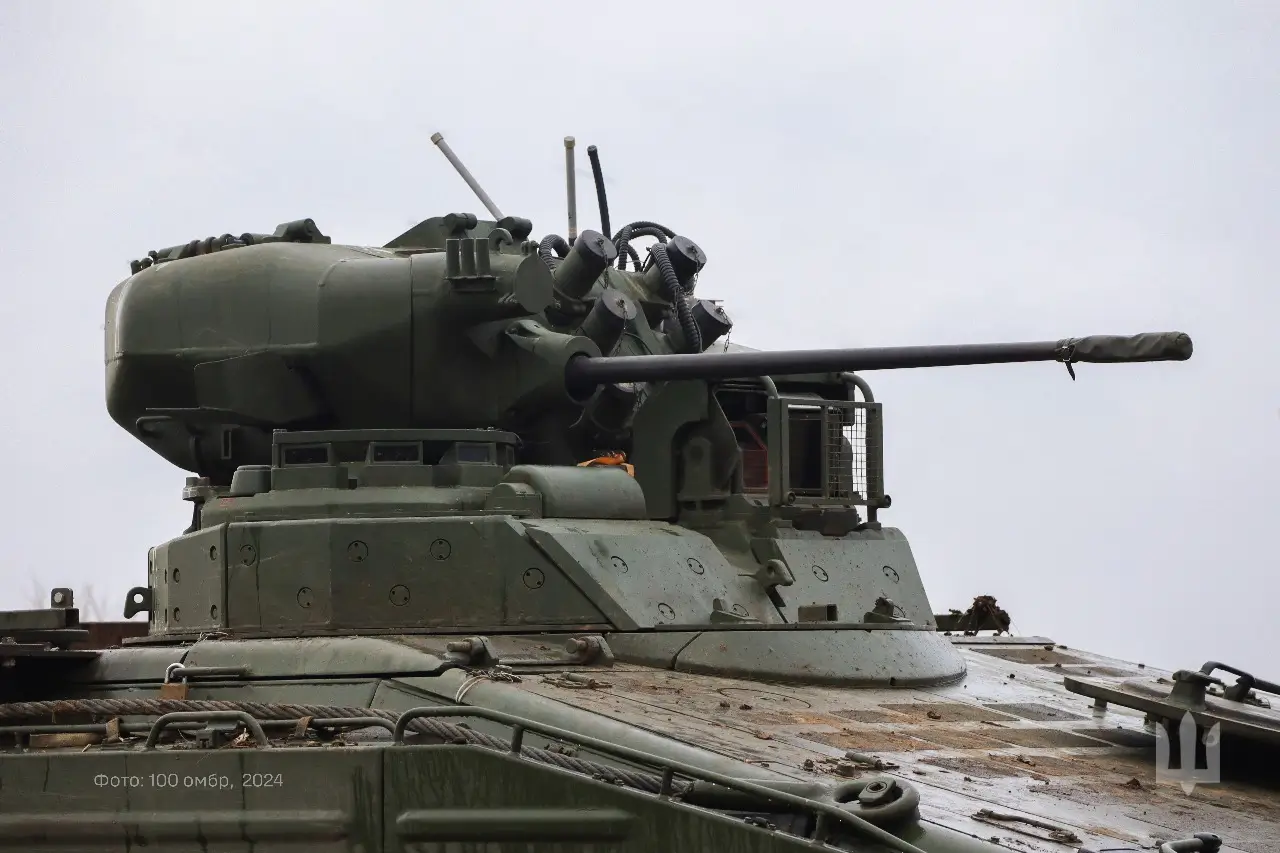 Marder 1A3 during mud season