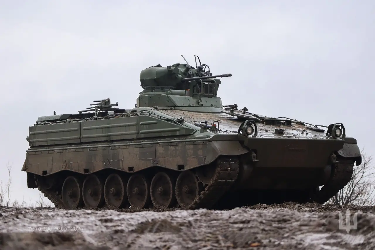 Marder 1A3 during mud season