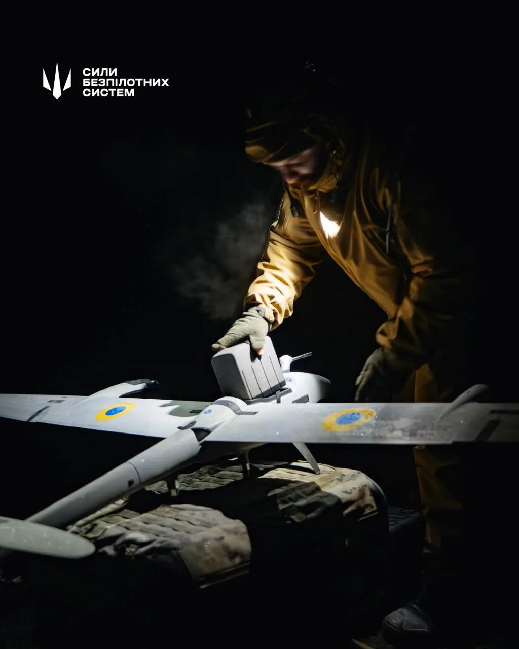 Vector UAV in service with the Flying Skull Battalion of the Unmanned Systems Forces