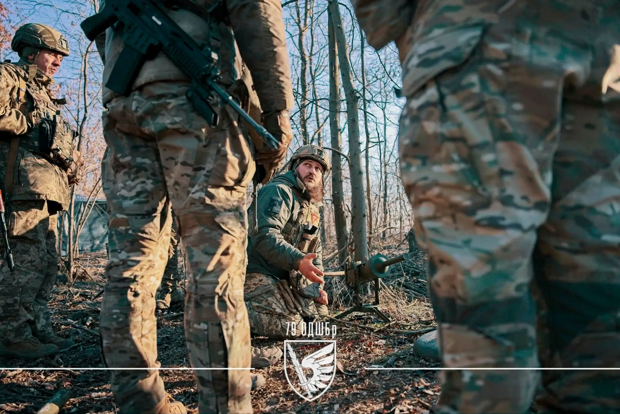 DM22 (PARM) off-route anti-tank mine shown during training of Ukrainian soldiers
