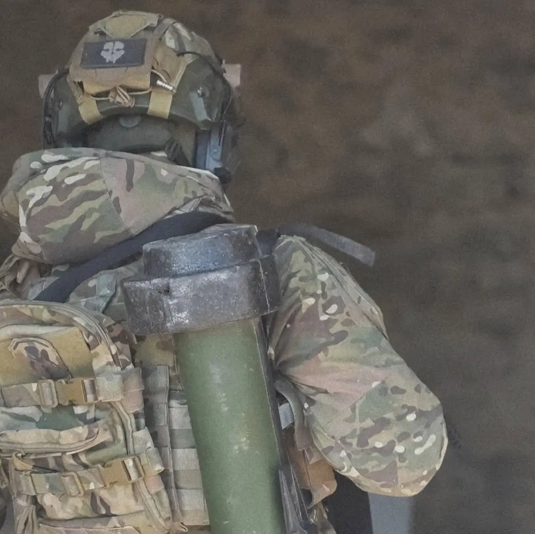 Ukrainian SOF together with a RGW90