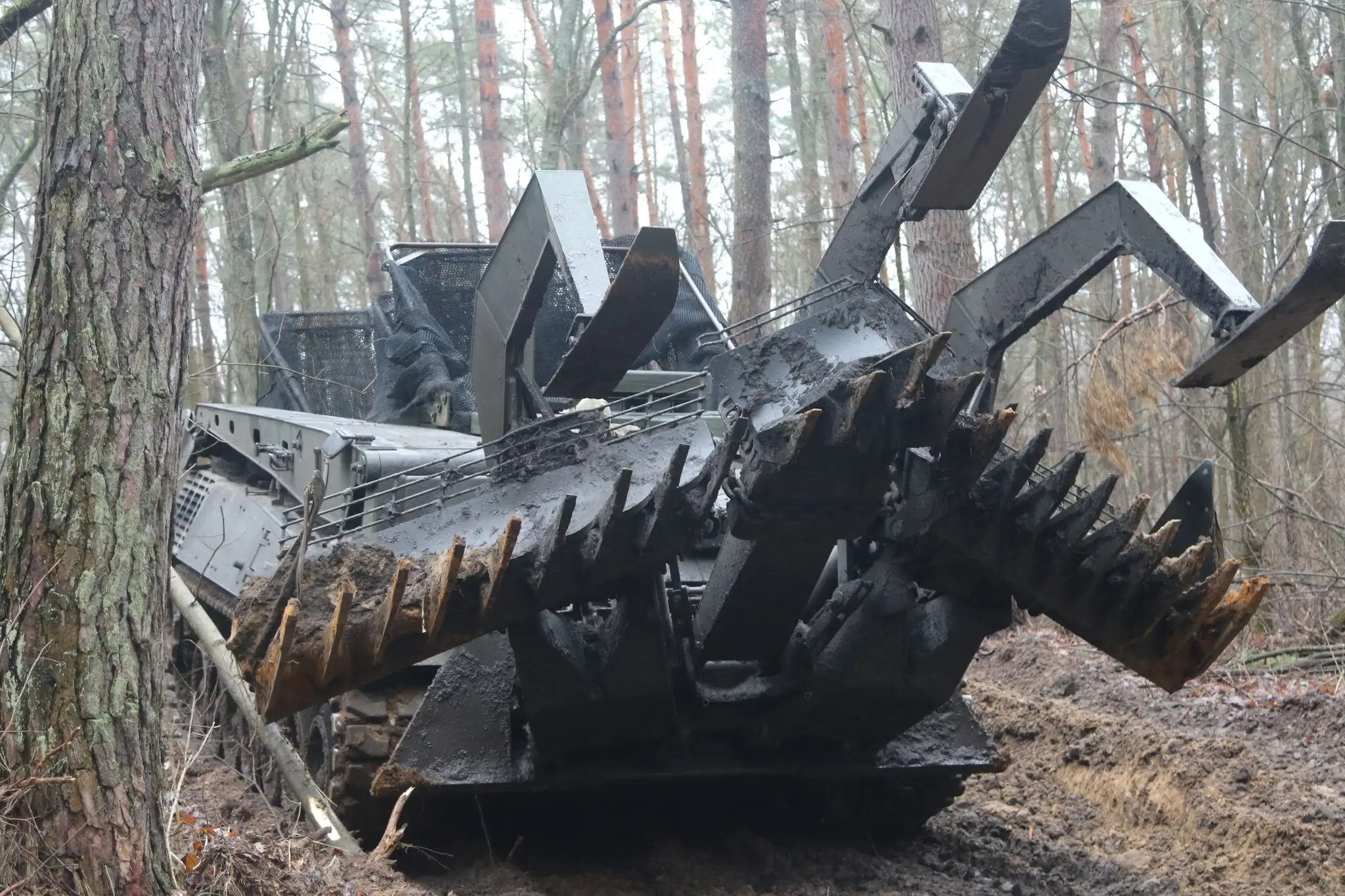 WiSENT 1 MC mine-clearing tank