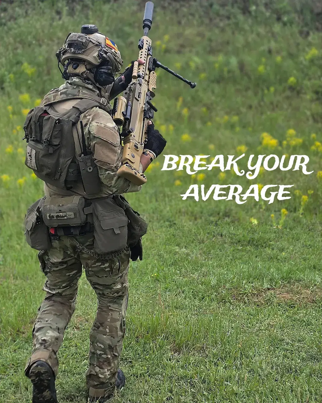 Spanish volunteer with an MG5