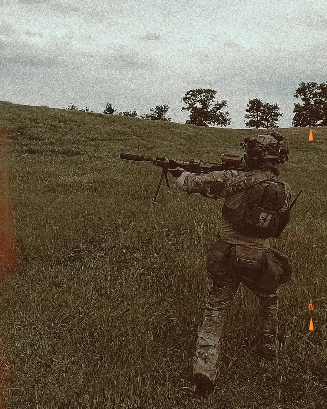 Spanish volunteer with an MG5