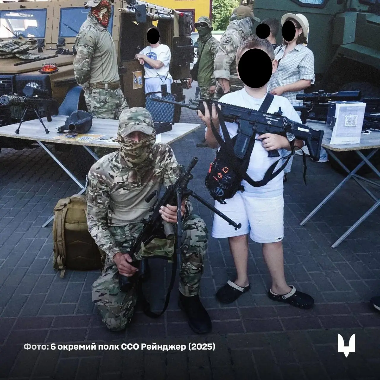 Caracal air assault vehicle alongside an FFG APC during a presentation