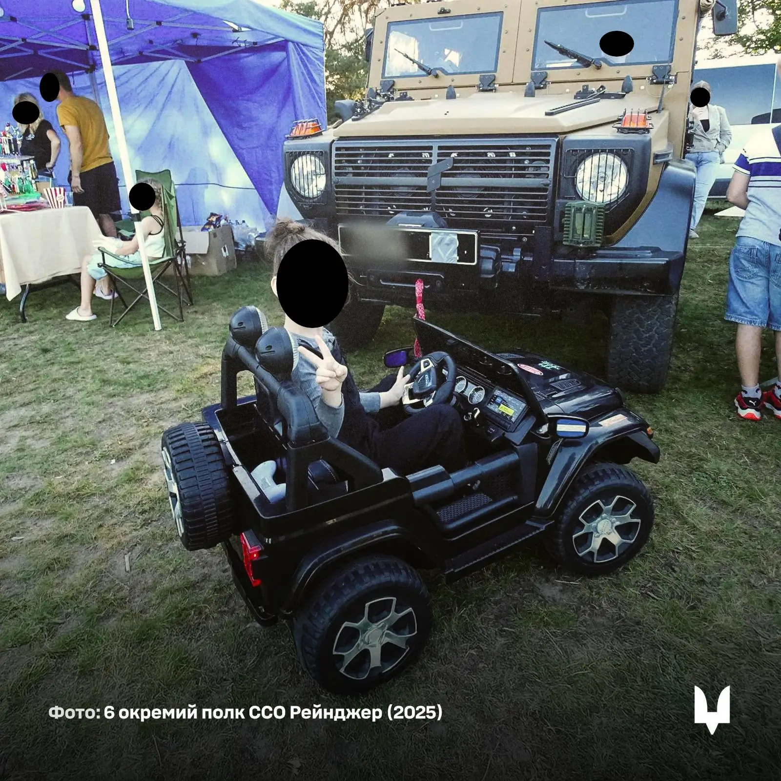 A Caracal air assault vehicle during a presentation