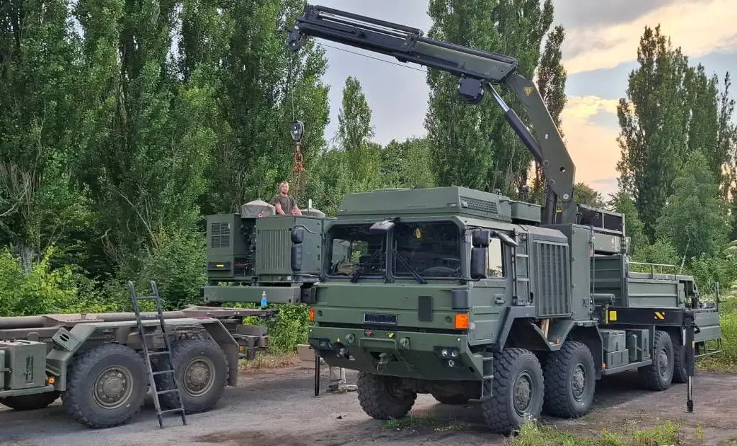 IRIS-T SLM reload vehicle