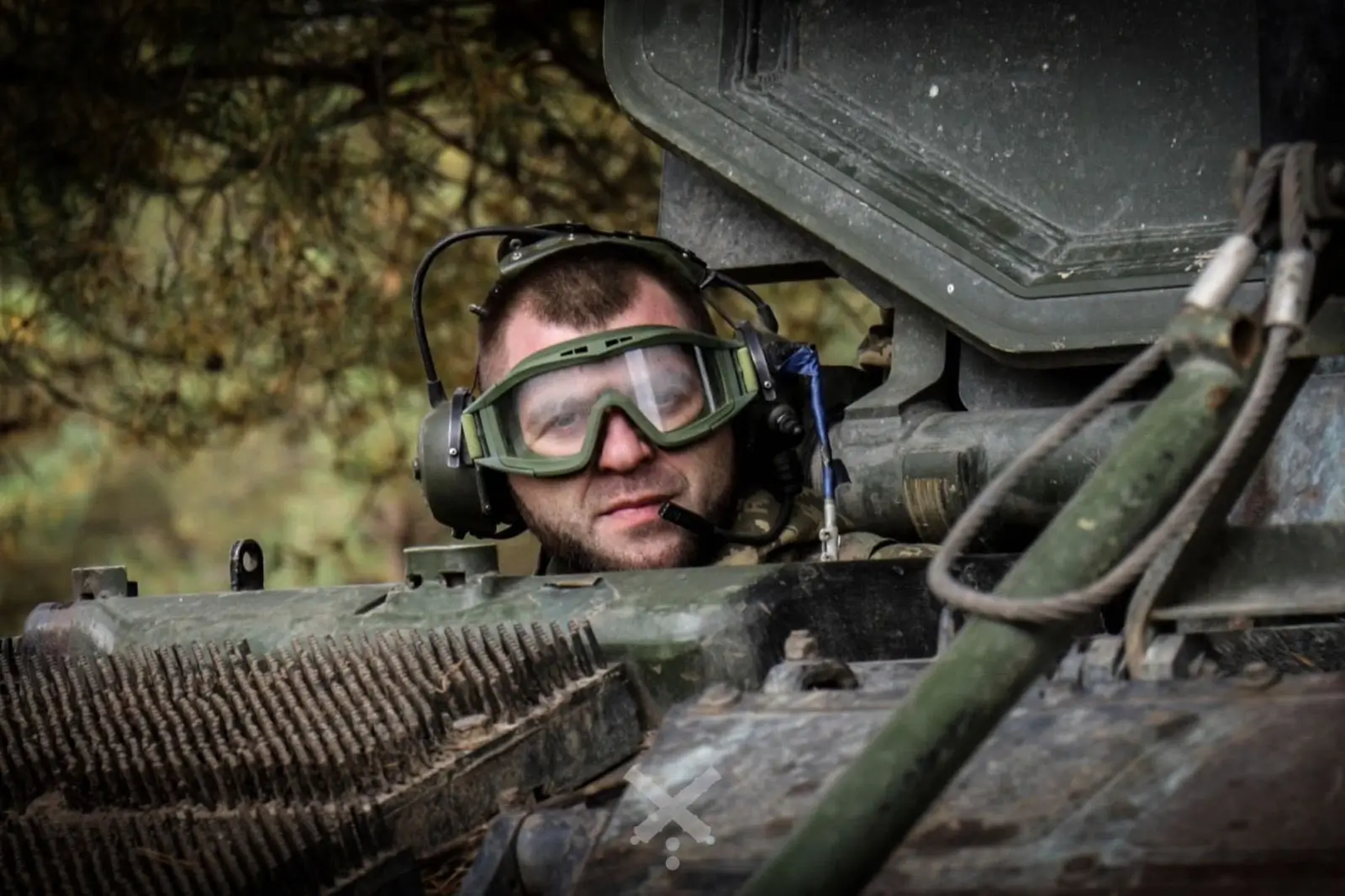 PzH 2000 somewhere in Eastern Ukraine.